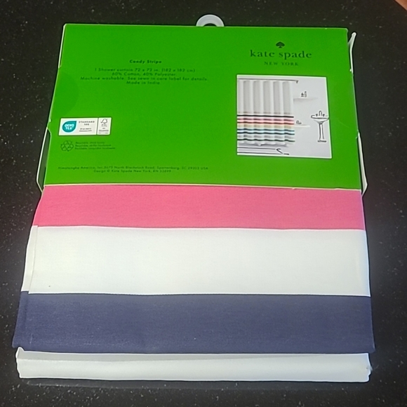 ♠️Kate Spade Shower Curtain - Picture 2 of 7